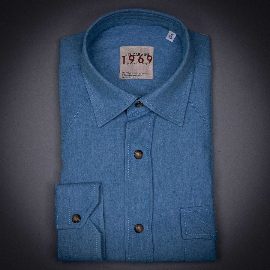 Shirts Laboratorio del Carmine  | Tarzana Denim Shirt 1 Year Wash