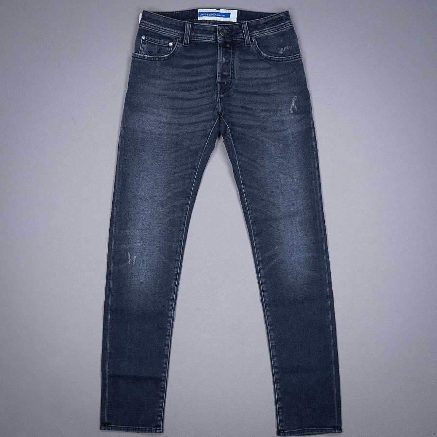 Jeans JACOB COHEN  | Nick S-3953 Distrutto Denim Ardesia Blu