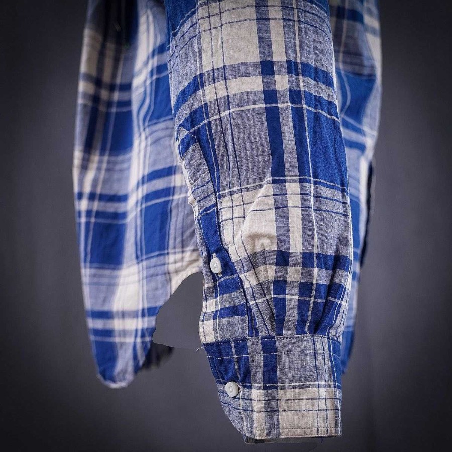 Shirts GITMAN VINTAGE  | Bd Archive Madras Check Shirt Blue